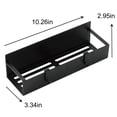 thumbnail image 2 of Chmadoxn Kitchen Storage & Organization, Closet Organizers and Storage, Magnetic Spice Storage Rack Organizer For Refrigerator And Oven, Black Fridge Organizers And Storage Storage rack, 2 of 5