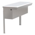 thumbnail image 2 of UWS TBSM-36-LP Tool Box  Side Mount; Single Lid; Diamond Tread; Bright; Aluminum; 36-7/8 Inch Length x 14-3/8 Inch Width x 12-1/4 Inch Height, 2 of 2