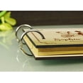 thumbnail image 4 of Personalised Wooden Guest Book Couple On Cycle Wedding Engraved Advice Book Custom Scrapbook, 4 of 6