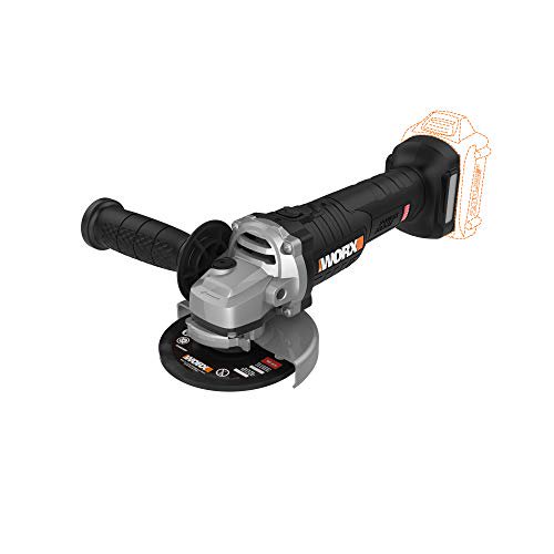 Worx WX812L.9 20V Power Share 4.5" Cordless Angle Grinder with Brushless Motor (Tool Only)