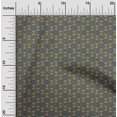 thumbnail image 1 of oneOone Viscose Chiffon Fabric Leaves & Floral Block Printed Craft Fabric BTY 42 Inch Wide, 1 of 4