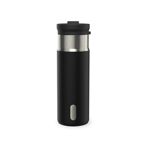 Contigo DualSip Water Bottle with 2-Way Lid, 20 oz (591 ml), Insulated Stainless Steel, 100% Leakproof, BPA-Free, Lead-Free, Dishwasher Safe
