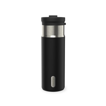 Bouteille d’eau isolée en acier inoxydable Contigo DualSip avec couvercle à double sens, 591 ml (20 oz) – 100 % antifuite, sans BPA, sans plomb, lavable au lave-vaisselle