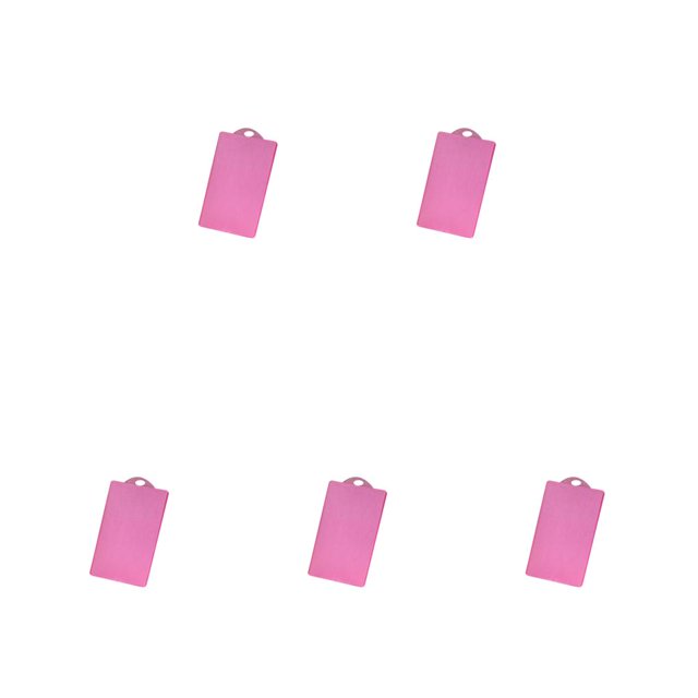 crativent Slim PVC Transparent IC Card Bus Card Credit Card Bus Card Credit Card Cover Case Holder Without Rope 3 5Set