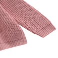 thumbnail image 3 of Toddler Boys Girls Knit Sweater Oversized Sweatshirt Fall Winter Pullover Tops, 3 of 6
