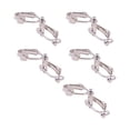thumbnail image 1 of fastboy 10pcs Ear Clip Converters Earring Accessories Handmade Fashionable Handheld Findings Turn Any Post Studs Into Clip-On Earrings Type15, 1 of 6