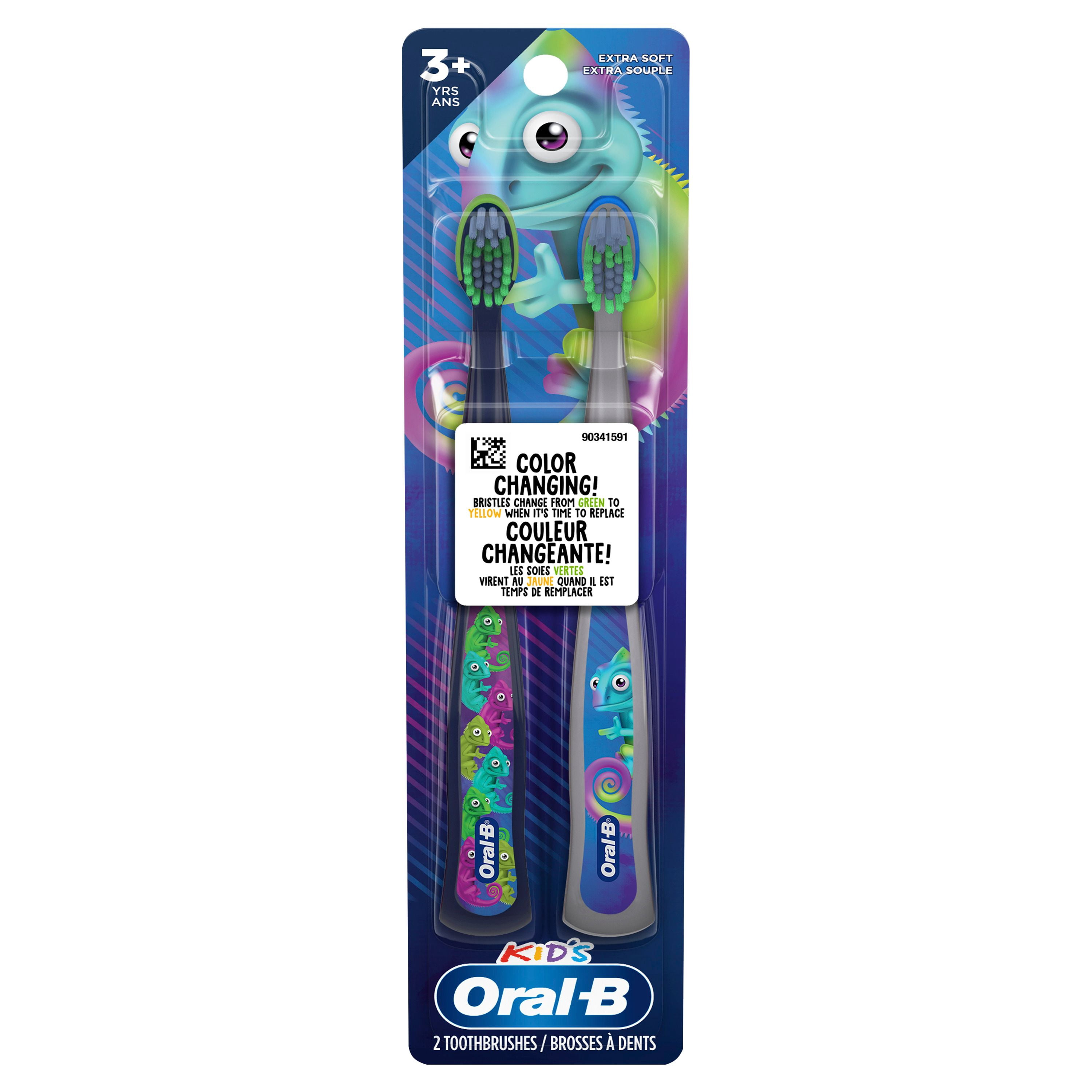 Oral-B Brosse à Dents Manuelle pour Enfants 3+ Ans, Soies Extra Souples