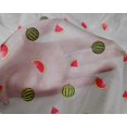 thumbnail image 4 of oneOone Silk Tabby Fabric Watermelon Fruit Printed Fabric 1 Yard 42 Inch Wide, 4 of 4