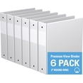 thumbnail image 1 of Davis Group, Premium Economy, Round Ring, Binder, 6 Pack, 2", 1 of 3