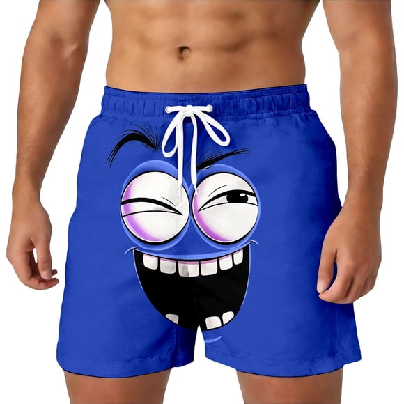 Casual Summer Shorts With Print Lightweight Comfortable Fit for daily wear and outdoor activities Elastic Waist Breathable Fabric Easy Care Men’s Casual Bottoms