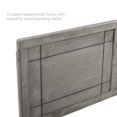 thumbnail image 4 of Marlee Queen Wood Platform Bed With Splayed Legs Gray, 4 of 7