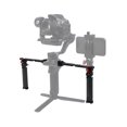 thumbnail image 2 of Dual Gimbal Handgrip for DJI Ronin RS2/3/4 Foldable Handle Grip,A, 2 of 5