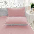 thumbnail image 4 of Natural Latex Mattress Topper, Breathable Responsive Support, Three-Piece Set with Sheets and Pillowcases for Home, Guest Room, and Dorm Use^, 4 of 9