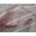 thumbnail image 4 of oneOone Silk Tabby Fabric Leaves & Chevron Block Print Fabric By The Yard 42 Inch Wide, 4 of 4