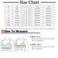 thumbnail image 3 of LOVZFMLL Soutien-Gorge pour Femmes Soutien-Gorge pour Femme sous-Vêtements Unis Soutien-Gorge Quotidien Rassemblement Soutien-Gorge de Sport sous-Vêtements de Yoga Blanc 36, 3 of 9
