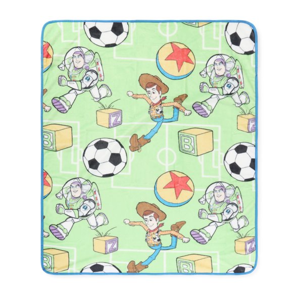 Toy Story Soccer Silk Touch Fleece Throw