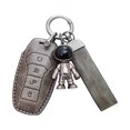 thumbnail image 2 of Car Key Fob Cover Protector Wear Resistant Waterproof Soft Automotive Key Holder Gray Black, 2 of 9