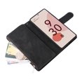 thumbnail image 4 of Case for Google Pixel 7 Pro 5G Leather Magnetic Handbag Zipper Pocket Cover Wrist Strap, 4 of 5