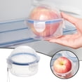 thumbnail image 3 of witspace Onion Storage Container and Tomato Lemon Apple Produce Saver Holder, Portable Fruit and Vegetable Food Storage Keeper Containers for Kitchen Fridge, 3 of 6