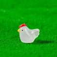 thumbnail image 1 of Mini Resin Chicken Glowing Potted For Mini Tale Garden Aquarium Party Home Decoration, 1 of 6