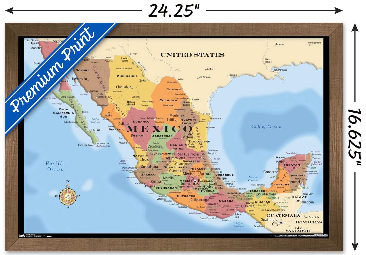Carte - Mexique