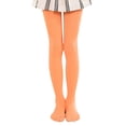 thumbnail image 1 of MIASHUI Girls Dance Ballet Tights Seamless Stretchy Leggings Comfortable Fit Pants,Orange,2-4 Years, 1 of 4