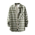 thumbnail image 1 of TIMIFIS Men's Plaid Shirts Button Down Regular Fit Long Sleeve Plaid Casual Shirts-GreenFall, 1 of 1
