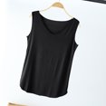 thumbnail image 1 of Débardeur pour Femmes, Camisole Unie pour Femmes Débardeur Ample Sans Manches à Col en V pour Femmes, 1 of 5