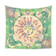 thumbnail image 1 of 1PCS Home Bohemian Milled Tapestry 130cm * 150cm Sun And Moon Pattern Room Background Hanging, 1 of 8