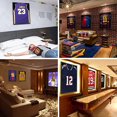 thumbnail image 3 of Nice C Jersey Frame Display Case, Large Shadow Box, Sports Jersey Display Case with 98% UV Protection, Hangers and Hookers, Valet Pinboard, Acrylic, Football, Basketball (Set of 3), 3 of 5