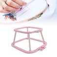 thumbnail image 1 of Double Layer Embroidery Frame, Adjustable Integrated Stitch Hoop Stand for Desktop, ABS Needlework Holder Tool, Suitable for Household, Most Scenes, 1 of 7