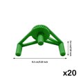 thumbnail image 3 of EGNMCR Plant Fixed Clamp Hydroponic Growth Clamp Plastic plant root and stem fixing clip, 3 of 6
