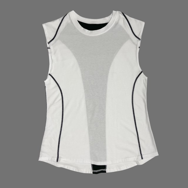 EGNMCR Tank Tops Men Sleeveless Men's Vest Stitching Contrast Color Loose Basic Sports T-shirt