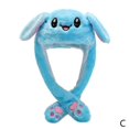 thumbnail image 1 of Plush Moving Bunny Ears Hat Cute Rabbit Women Hat Movable Ears Hat UK L8K5, 1 of 6