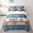 thumbnail image 2 of YST Lake Theme Comforter Set, 7pcs Bed in a Bag, Twin Size, 2 of 5