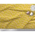 thumbnail image 3 of Soimoi Crepe Silk Fabric Flamingo Bird Printed Fabric 1 Yard 42 Inch Wide, 3 of 3