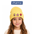 thumbnail image 3 of Charms Kids' Winter Beanie with Removable Mix-and-Match Charms, 3 of 4