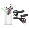 thumbnail image 4 of Kit de Contrôleur de Moteur de Scooter Électrique, Kit de Contrôleur de Vélo Électrique Ensemble de Compteur de Contrôleur de Scooter Électrique Vélo Électrique LCD Affichage Compteur Robuste et Résistant, 4 of 7