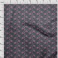 thumbnail image 3 of oneOone Cotton Silk Fabric Leaves & Floral Block Print Fabric BTY 42 Inch Wide, 3 of 4