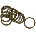 thumbnail image 4 of Abbracc Divers Anneaux de Clé Fendue Breloques Fermoir clip Rond Plat 8 8 8, 4 of 8
