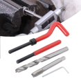 thumbnail image 4 of Kit de Réparation de Fil à Main 25 Pcs, Kit de Réparation de Filetage M8, Matériaux en Acier Courants pour Réparation Traitement des Machines Traitement des Trous, 4 of 8