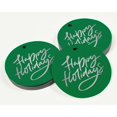 thumbnail image 3 of Inkdotpot Pack Of 100 Happy Holiday Favor Paper Tags Craft Real Silver Foil Hang Tags, 3 of 6