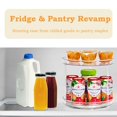 thumbnail image 3 of Sorbus Clear 2-Tier Lazy Susan - Plastic Round Turntable Spice Organizer for Kitchen, Pantry, Fridge & Bathroom, 3 of 9