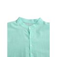 thumbnail image 4 of FOCUSNORM Men's Long Sleeve T-Shirt Loose Fit Tops Solid Color Blouse, 4 of 9