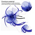 thumbnail image 1 of facefd Fasinateur en Maille pour Femmes, Coiffe Longue Durée Multicolore pour Bal de Promo, Séance Photo Cosplay, Bandeau Vert, 1 of 9