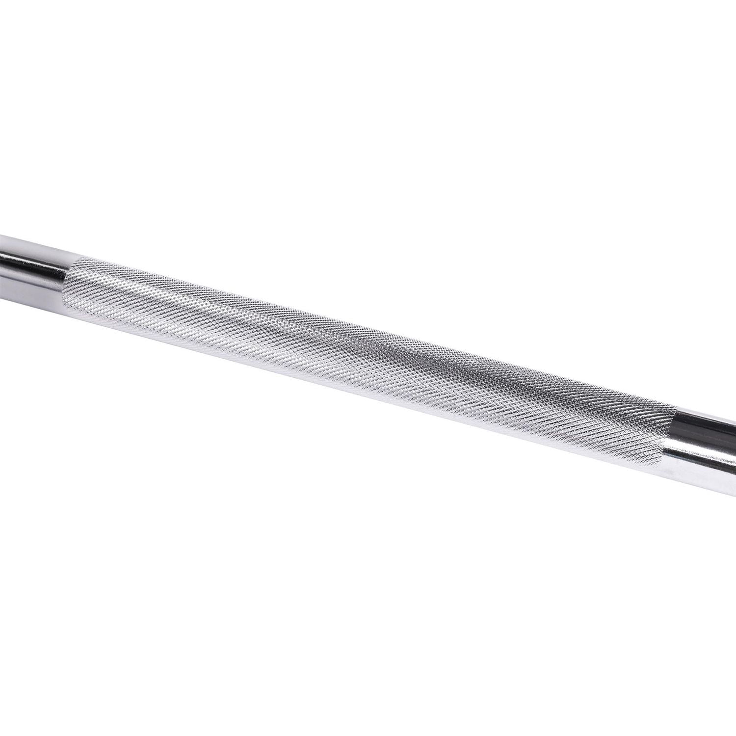 Barre de musculation droite 48 po GoZone – Argent