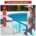 thumbnail image 4 of Yiwa Inground Pool Handrail, Flat Design Safety Grab Bar for Pools, 4 of 8
