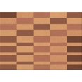 thumbnail image 1 of Ahgly Tapis Rectangulaire Orange Lavable en Machine, 7 Pieds x 9 Pieds, 1 of 7