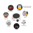 thumbnail image 4 of Heater Mini Electric Stove 500W Multifunctional Adjustable Temperature Small Hot Plate Kitchen Countertop Heater For Milk Water Coffee Tea US Plug 110V, 4 of 8