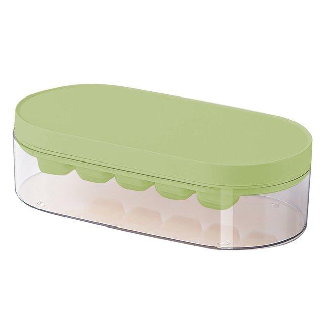 TIELUTT Food Grade with Lid Easy to Store Ice Tray Storage Container Organizer Vacuum Seal Coffee Container Small Containers for Organizing Organizers Divided Food Storage Containers with Lids